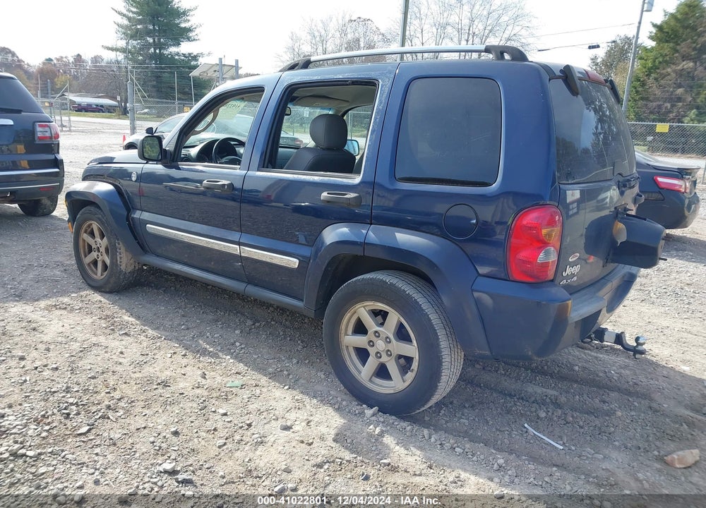 2006 JEEP LIBERTY LIMITED EDITION VIN: 1J4GL58K46W166966
