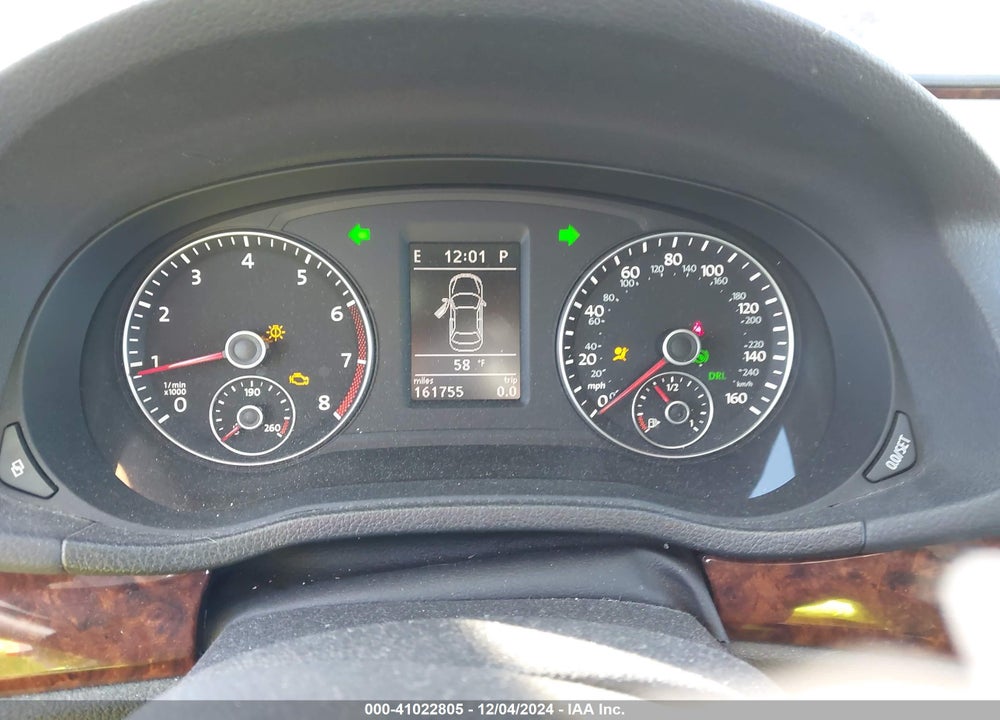 2012 VOLKSWAGEN PASSAT 2.5L SEL VIN: 1VWCH7A37CC051633