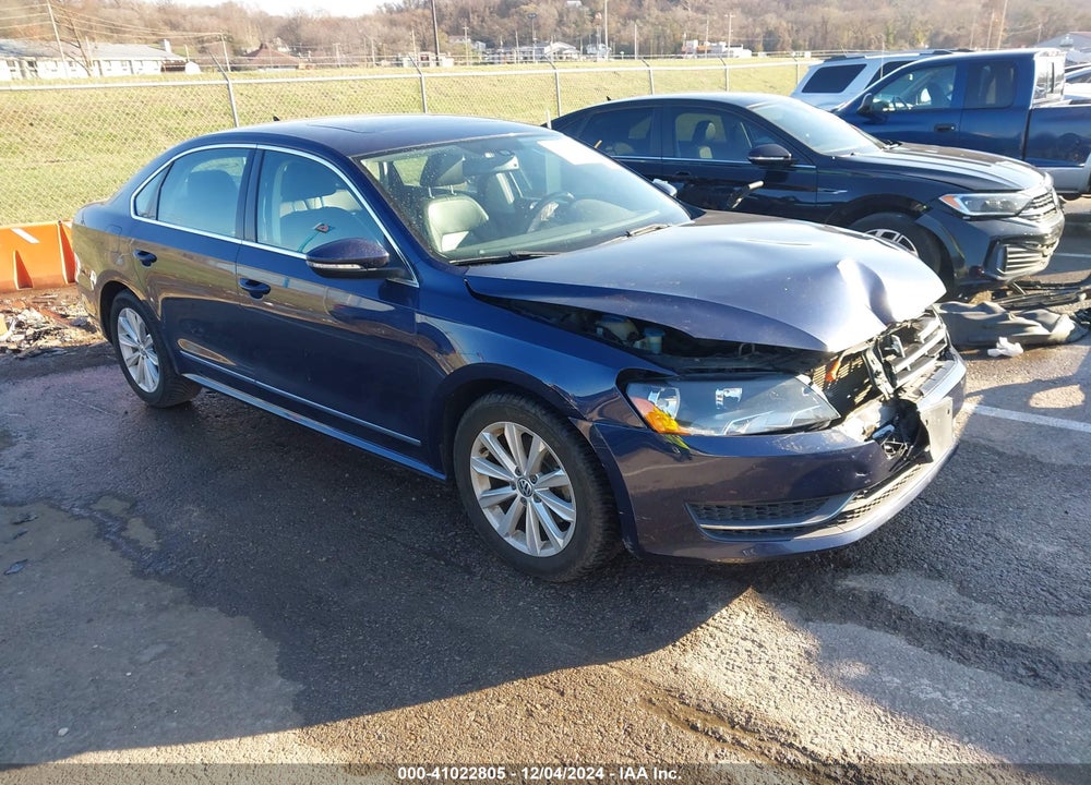 2012 VOLKSWAGEN PASSAT 2.5L SEL VIN: 1VWCH7A37CC051633