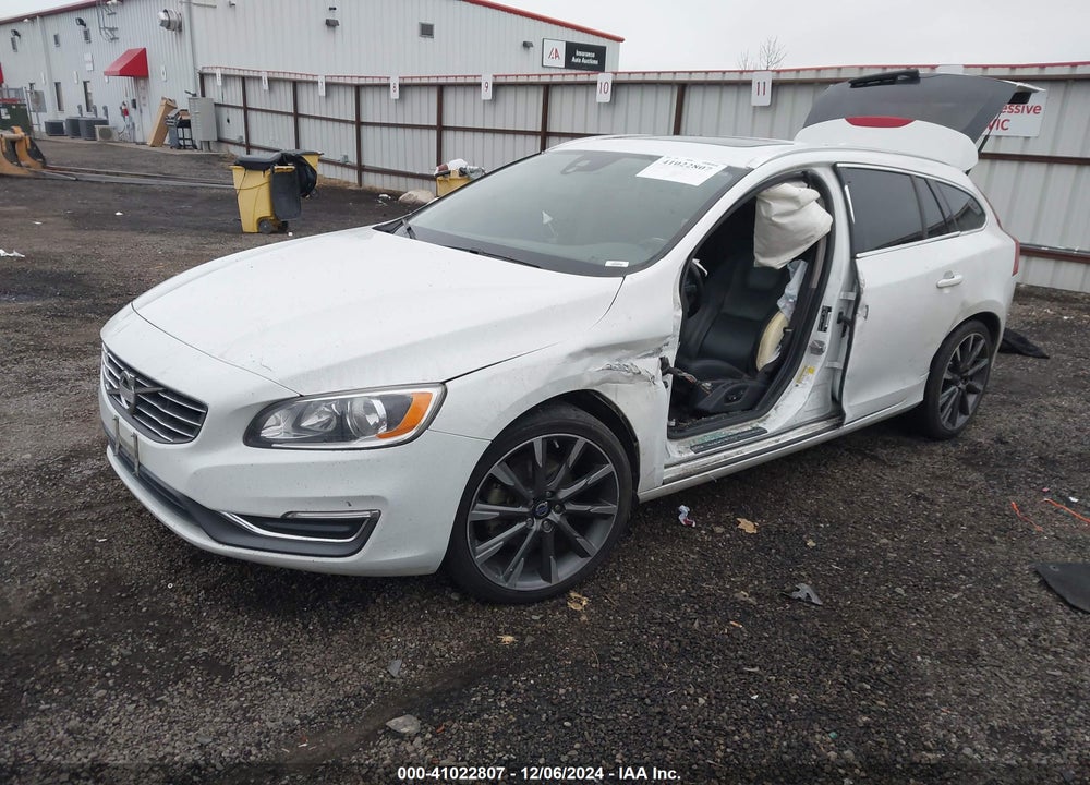 2015 VOLVO V60 T5 PREMIER VIN: YV126MEB9F1192430