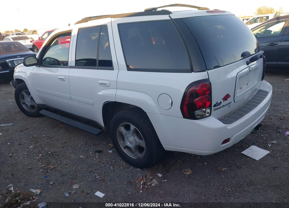 2008 CHEVROLET TRAILBLAZER LT VIN: 1GNDS13S082257956
