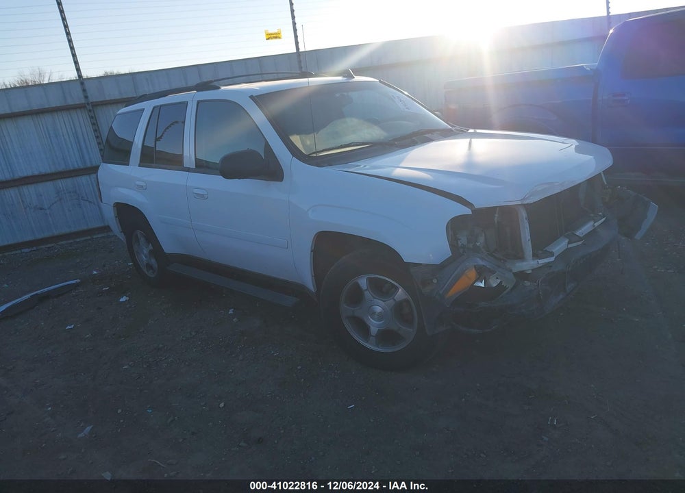 2008 CHEVROLET TRAILBLAZER LT VIN: 1GNDS13S082257956