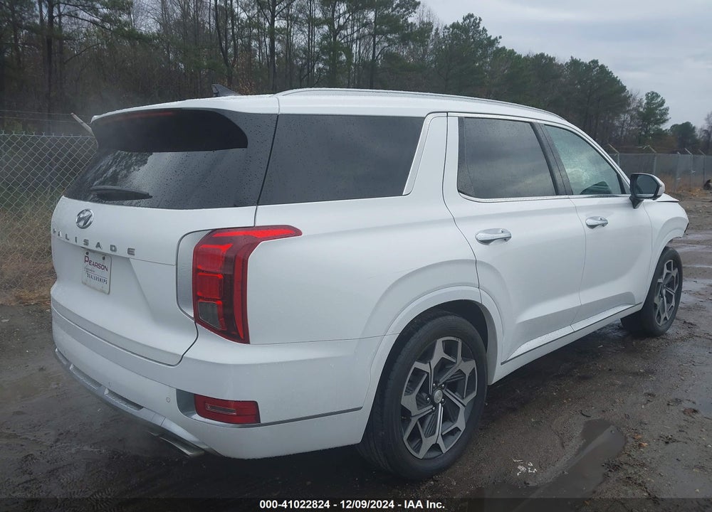 2021 HYUNDAI PALISADE CALLIGRAPHY VIN: KM8R74HE0MU296688