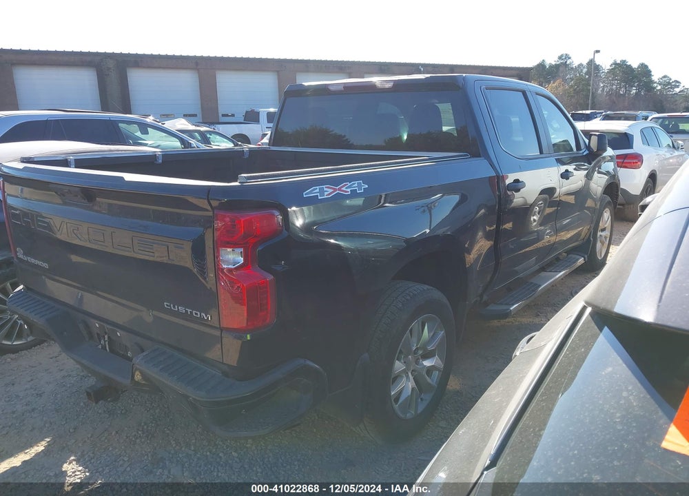 2023 CHEVROLET SILVERADO 1500 4WD SHORT BED CUSTOM VIN: 1GCPDBEK5PZ185029