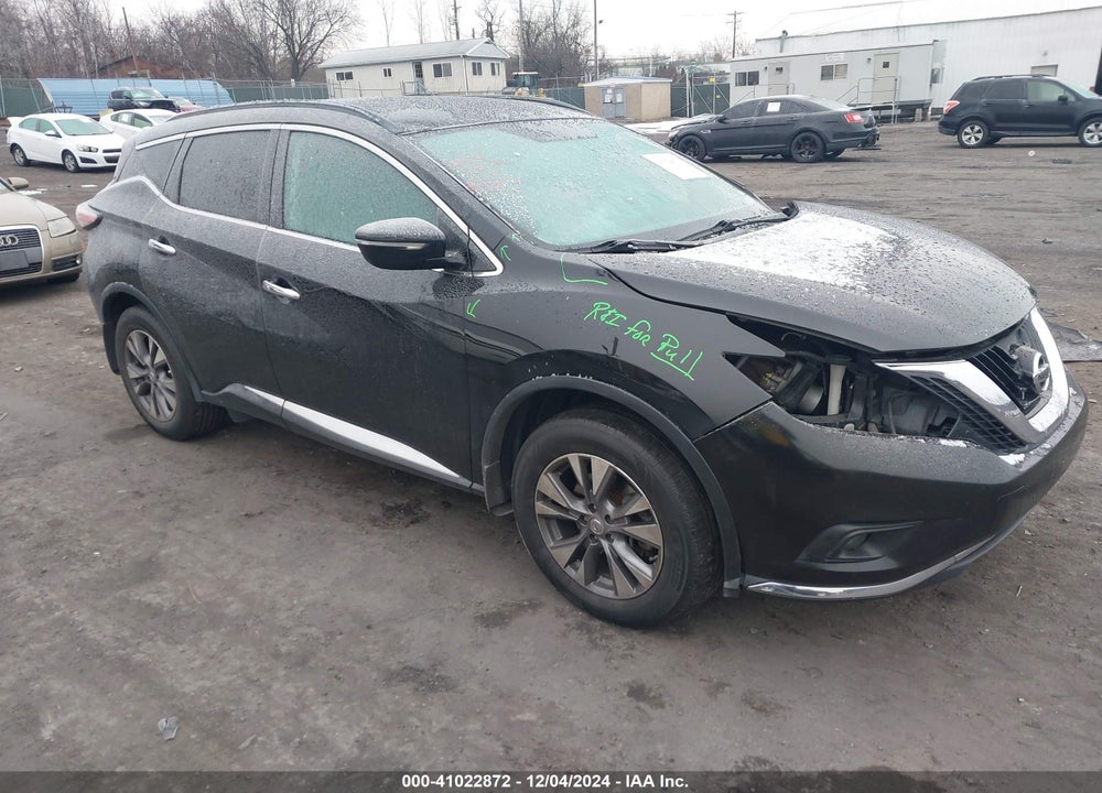 2015 NISSAN MURANO SV VIN: 5N1AZ2MH5FN202474