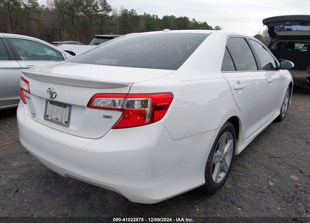 2012 TOYOTA CAMRY SE VIN: 4T1BF1FK8CU147357