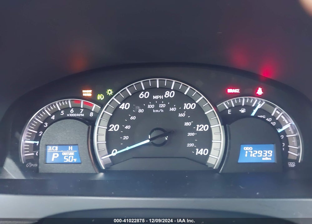 2012 TOYOTA CAMRY SE VIN: 4T1BF1FK8CU147357