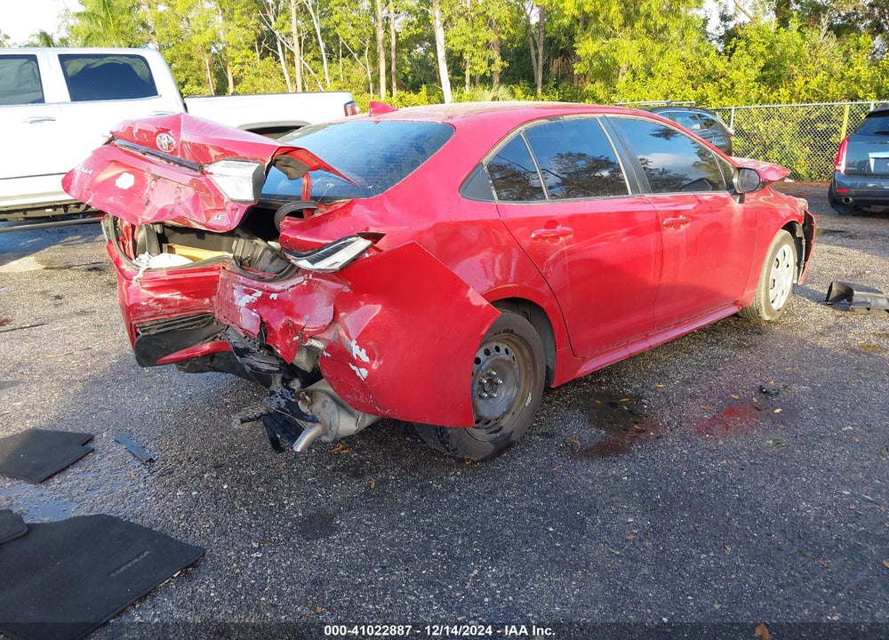 2020 TOYOTA COROLLA VIN: JTDEPRAE8LJ111653
