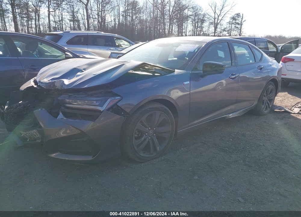 2022 ACURA TLX A-SPEC PACKAGE VIN: 19UUB6F52NA003485