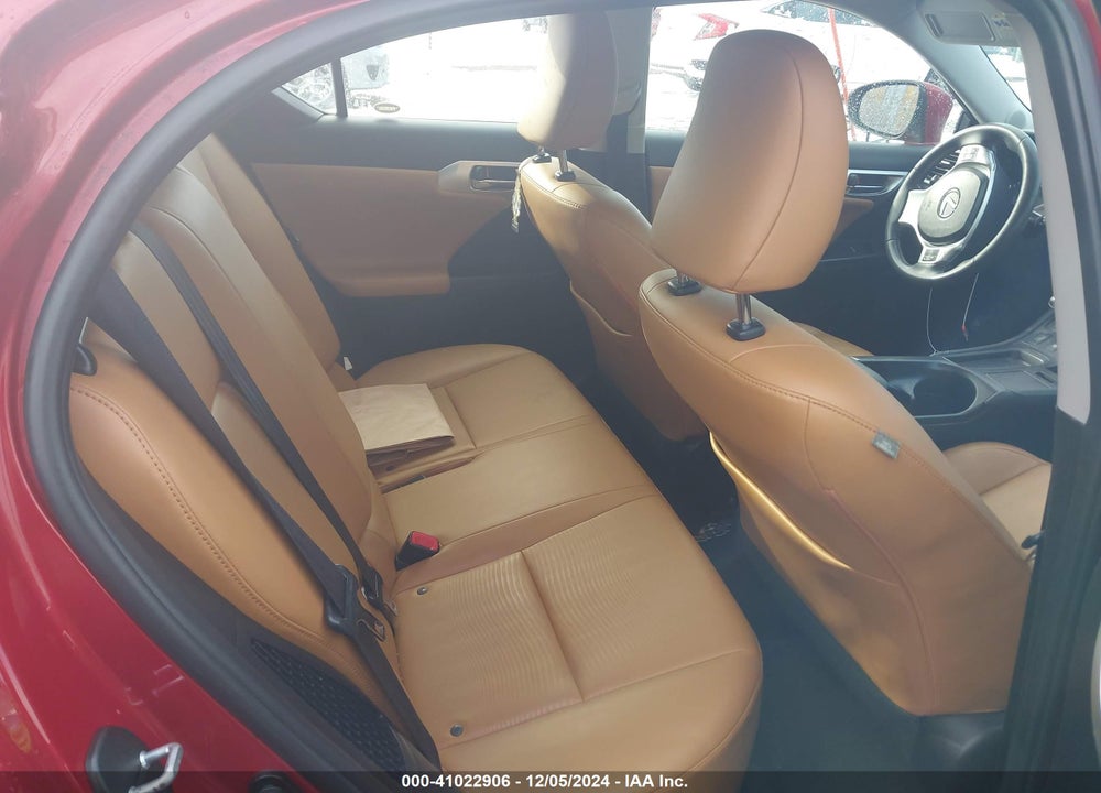 2012 LEXUS CT 200H PREMIUM VIN: JTHKD5BH0C2091484
