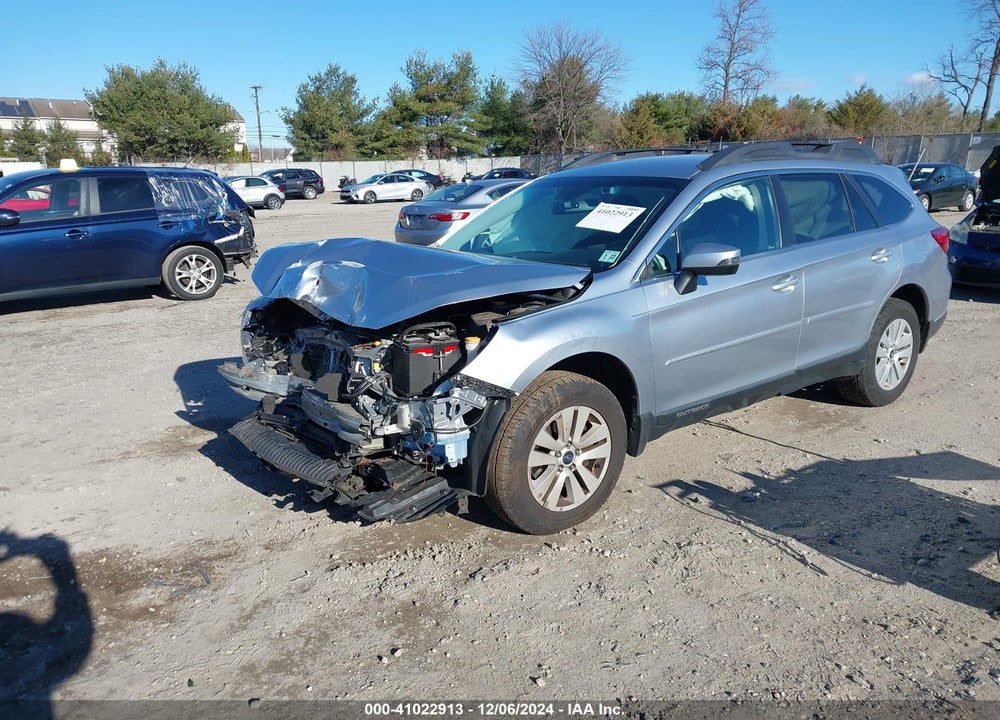 2017 SUBARU OUTBACK 2.5I PREMIUM VIN: 4S4BSAFC8H3437633