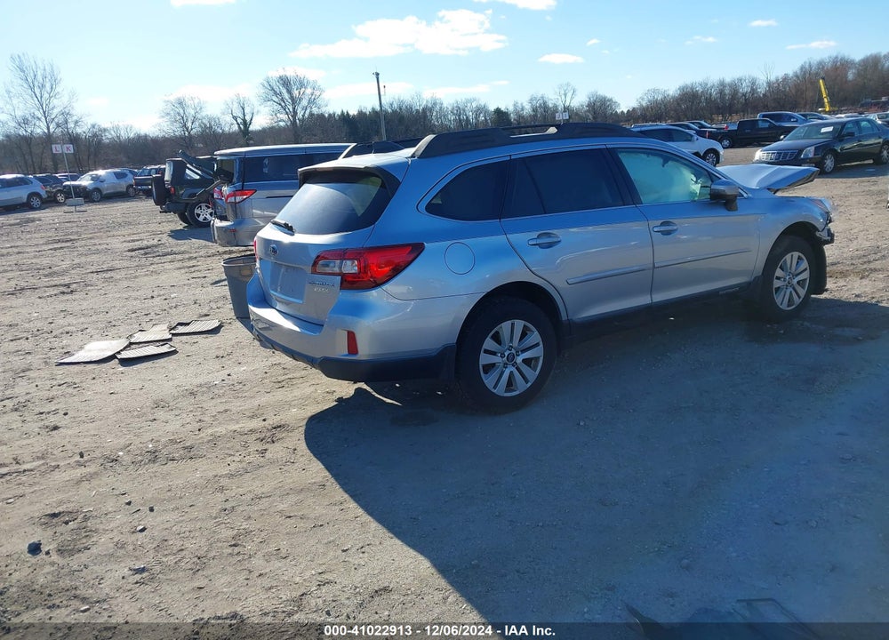 2017 SUBARU OUTBACK 2.5I PREMIUM VIN: 4S4BSAFC8H3437633