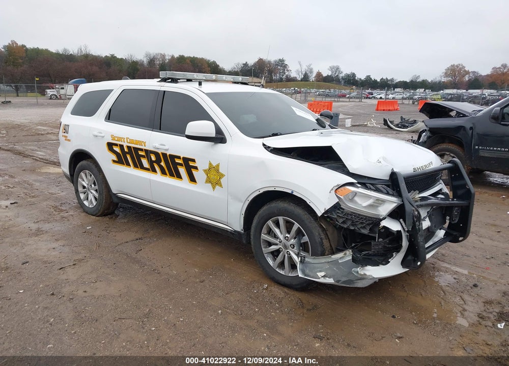 2020 DODGE DURANGO PURSUIT VIN: 1C4RDJFG9LC443739