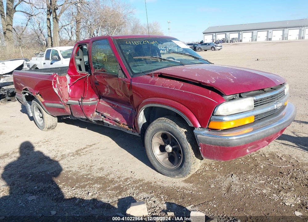 1998 CHEVROLET S-10 LS FLEETSIDE VIN: 1GCCS1949W8186280