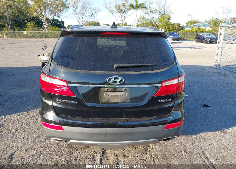 2016 HYUNDAI SANTA FE LIMITED VIN: KM8SN4HF0GU135911