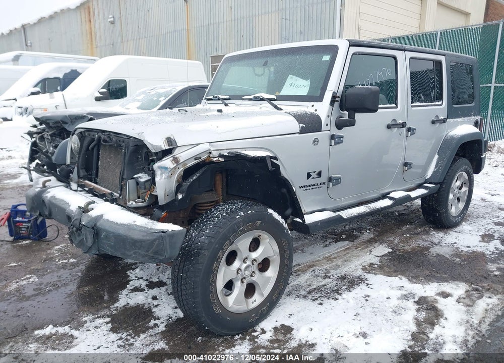 2008 JEEP WRANGLER UNLIMITED X VIN: 1J4GA39128L537675