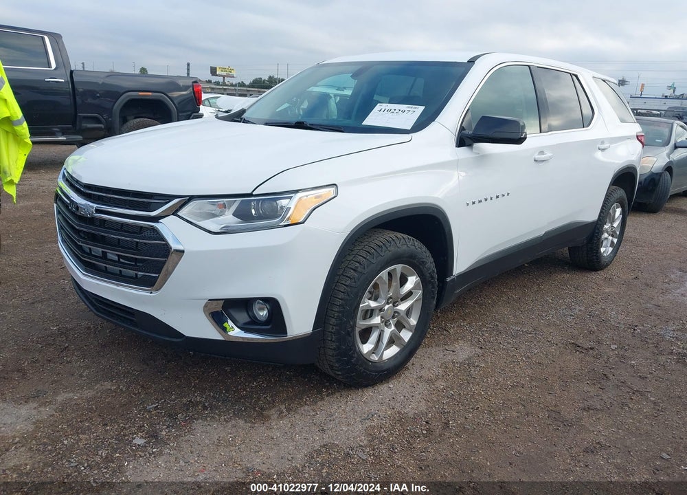 2020 CHEVROLET TRAVERSE FWD LS VIN: 1GNERFKW6LJ184401