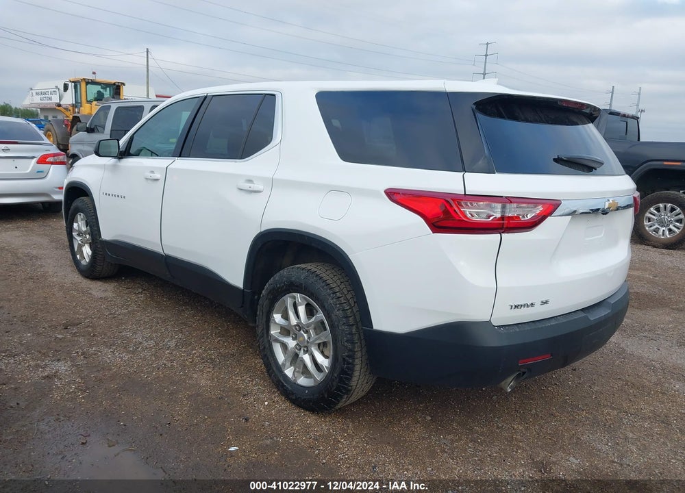 2020 CHEVROLET TRAVERSE FWD LS VIN: 1GNERFKW6LJ184401