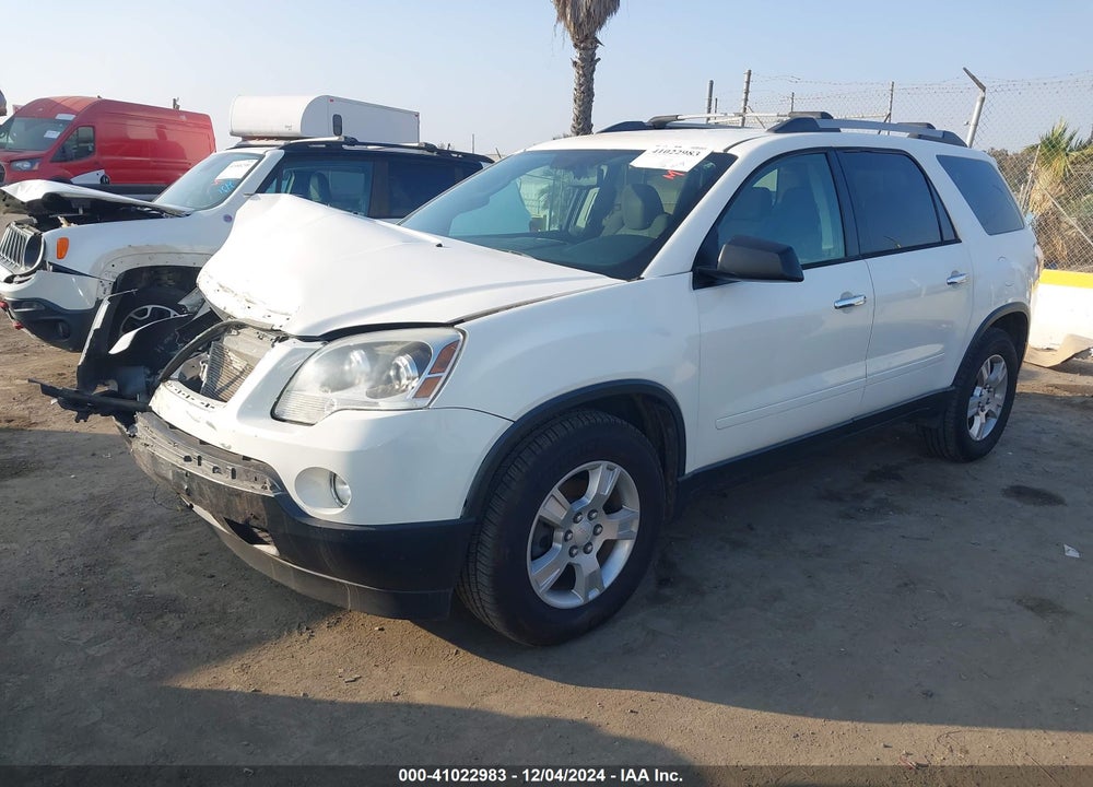 2011 GMC ACADIA SLE VIN: 1GKRPED2BJ368507