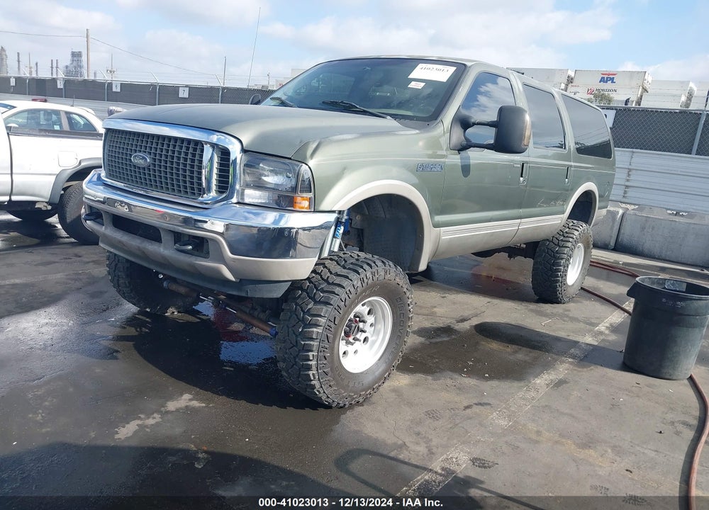 2000 FORD EXCURSION LIMITED VIN: 1FMNU43S5YEE16103