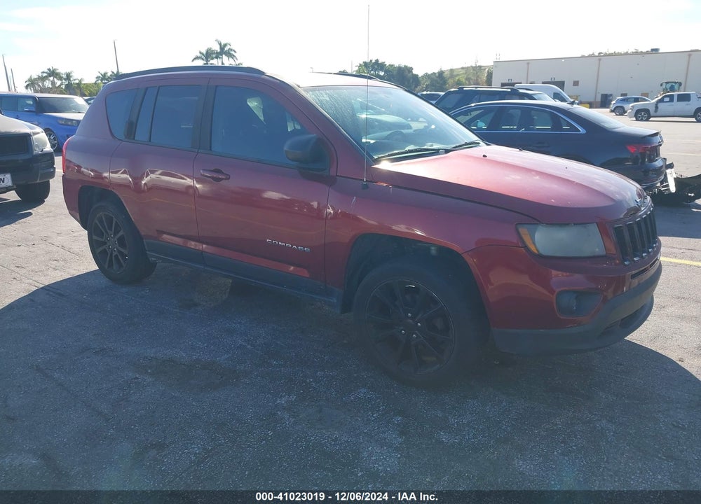 2013 JEEP COMPASS LATITUDE VIN: 1C4NJCEB5DD218500
