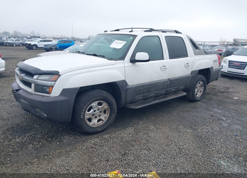 2004 CHEVROLET AVALANCHE 1500 VIN: 3GNEK12T64G111979