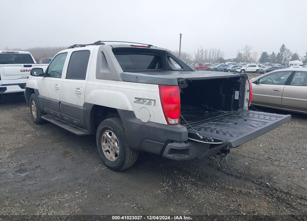 2004 CHEVROLET AVALANCHE 1500 VIN: 3GNEK12T64G111979