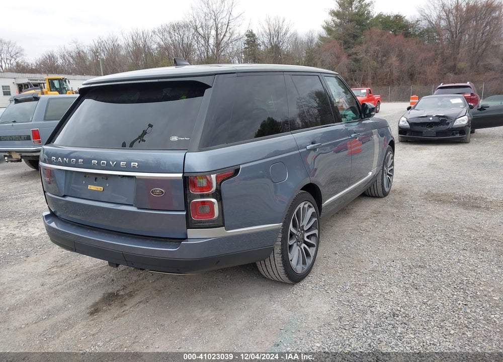 2019 LAND ROVER RANGE ROVER 3.0L V6 SUPERCHARGED HSE VIN: SALGS2SVXKA527286