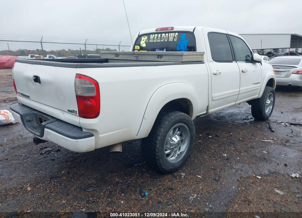 2004 TOYOTA TUNDRA LIMITED V8 VIN: 5TBET38164S449545