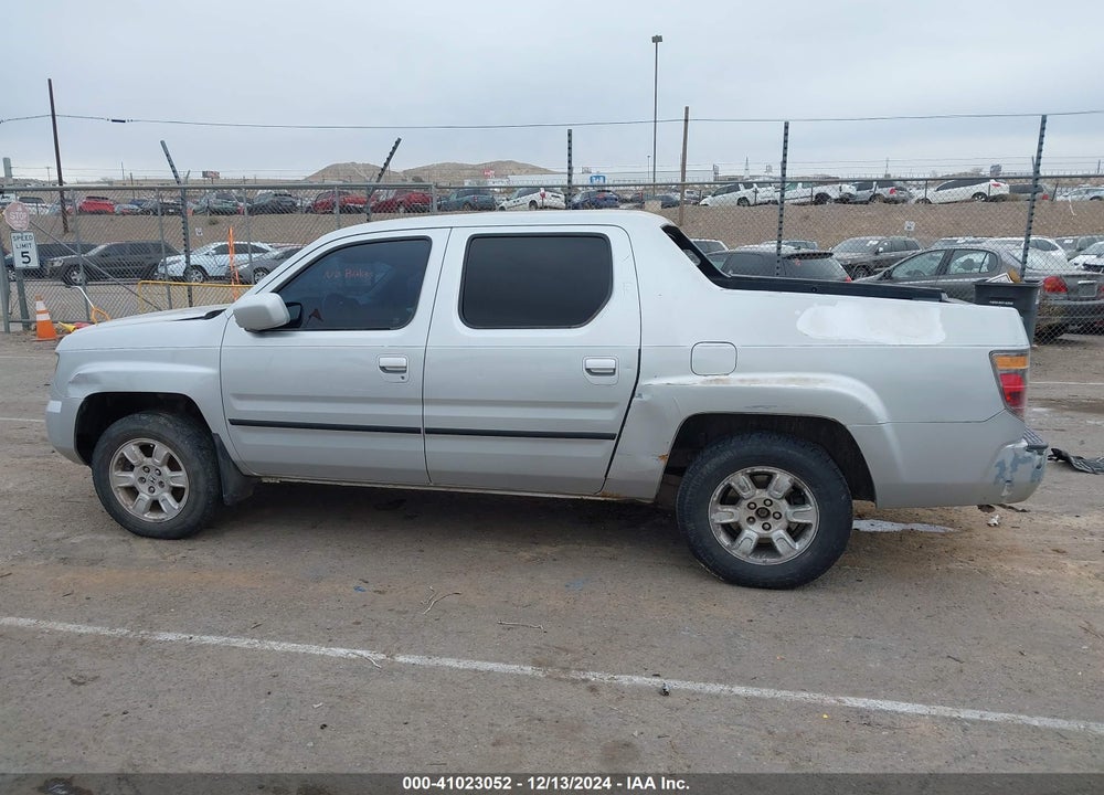 2007 HONDA RIDGELINE RTL VIN: 2HJYK16527H546287