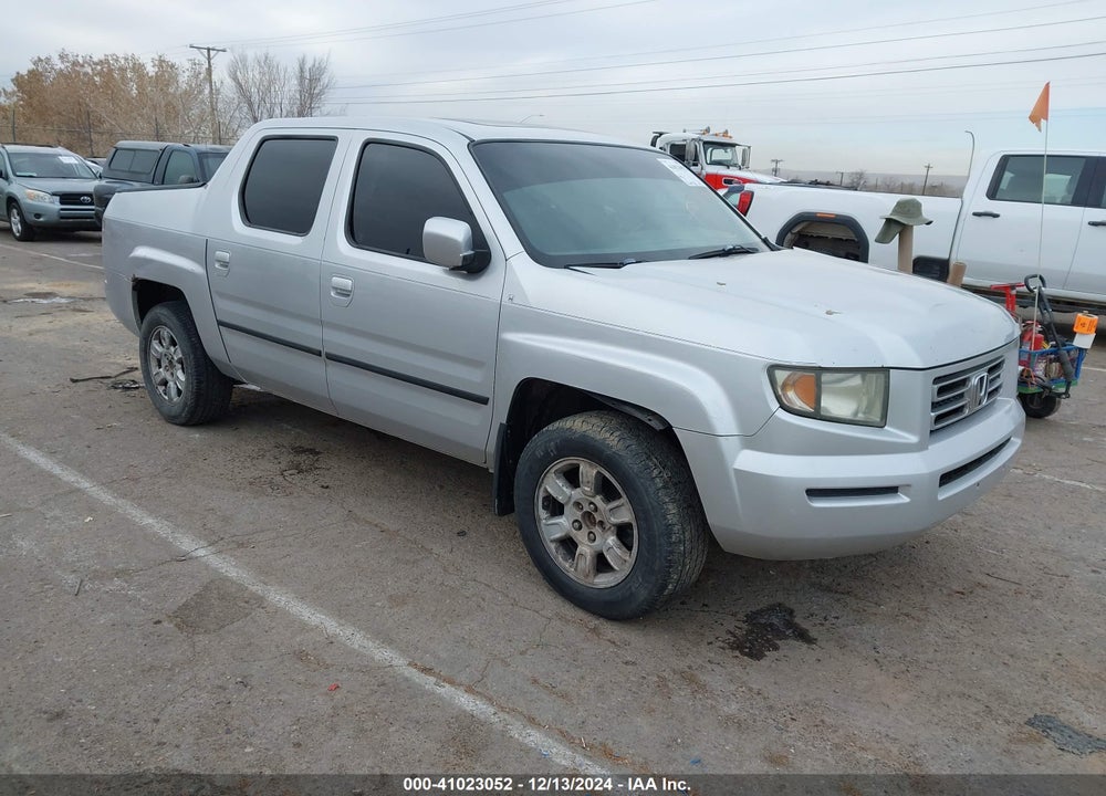 2007 HONDA RIDGELINE RTL VIN: 2HJYK16527H546287