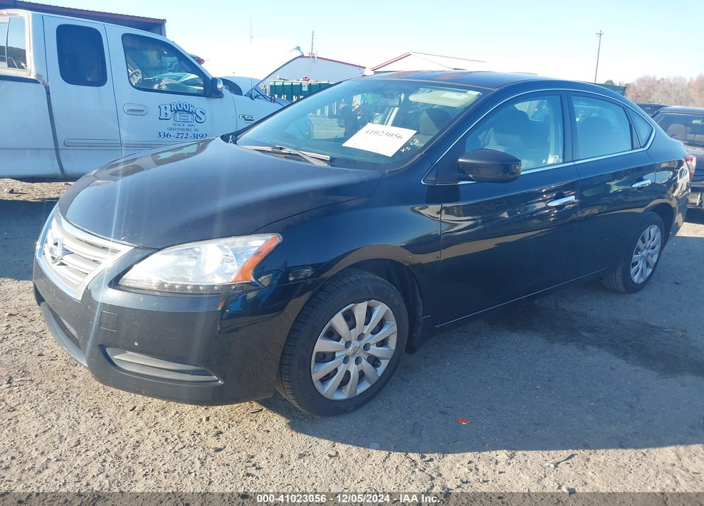 2014 NISSAN SENTRA SV VIN: 3N1AB7AP1EY277145
