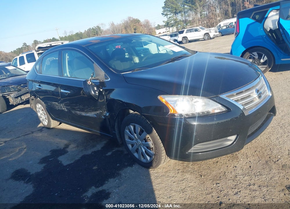 2014 NISSAN SENTRA SV VIN: 3N1AB7AP1EY277145
