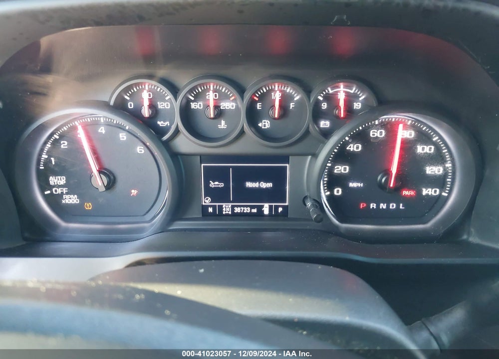 2023 CHEVROLET SILVERADO 1500 4WD SHORT BED CUSTOM VIN: 3GCPDBEK2PG138198