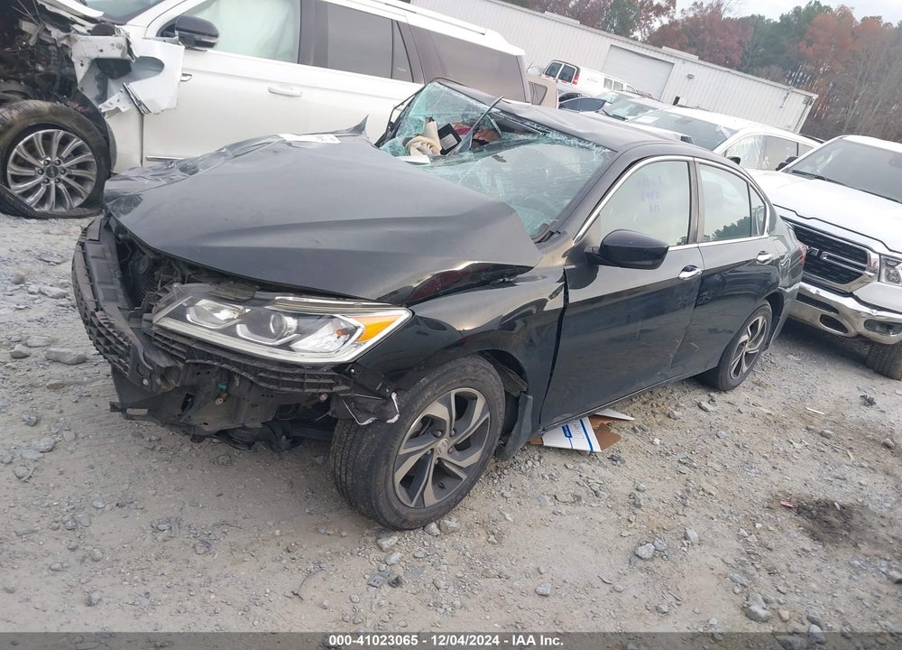2017 HONDA ACCORD LX VIN: 1HGCR2F38HA001811
