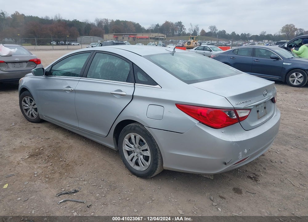 2011 HYUNDAI SONATA GLS VIN: 5NPEB4AC8BH080136