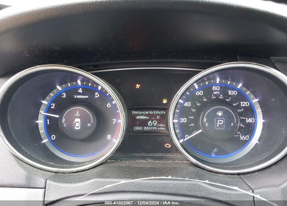 2011 HYUNDAI SONATA GLS VIN: 5NPEB4AC8BH080136