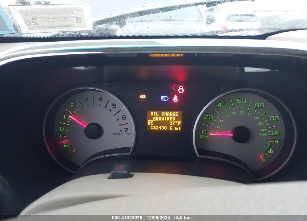 2007 FORD EXPLORER EDDIE BAUER VIN: 1FMEU74EX7UB77209