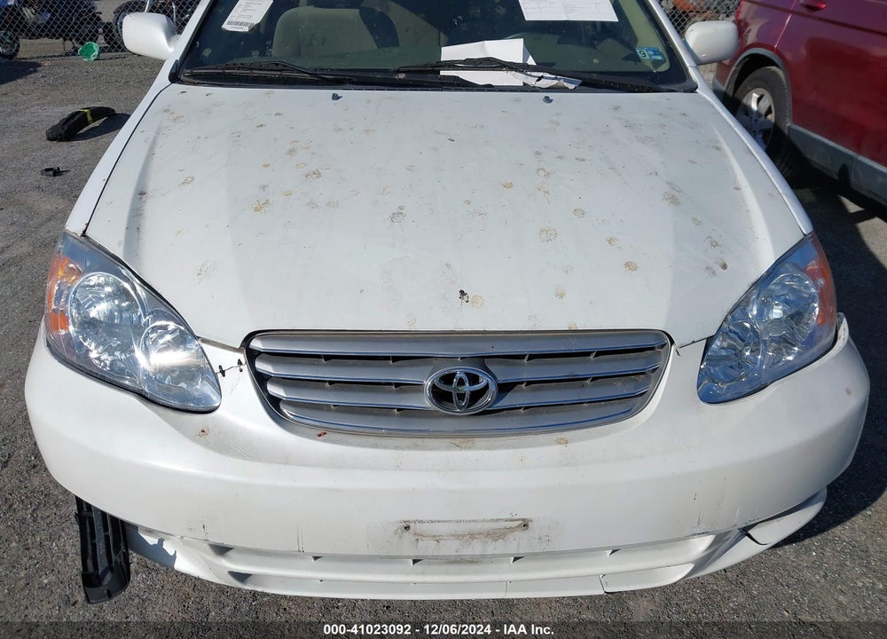 2003 TOYOTA COROLLA LE VIN: JTDBR32E730045059