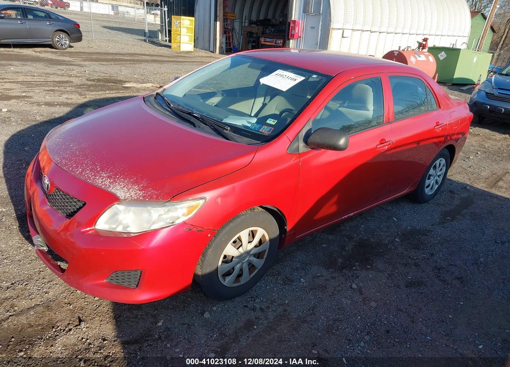 2009 TOYOTA COROLLA LE VIN: JTDBL40E19J009428