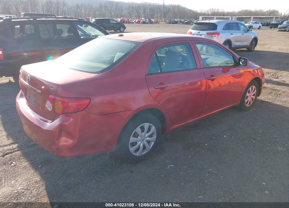 2009 TOYOTA COROLLA LE VIN: JTDBL40E19J009428