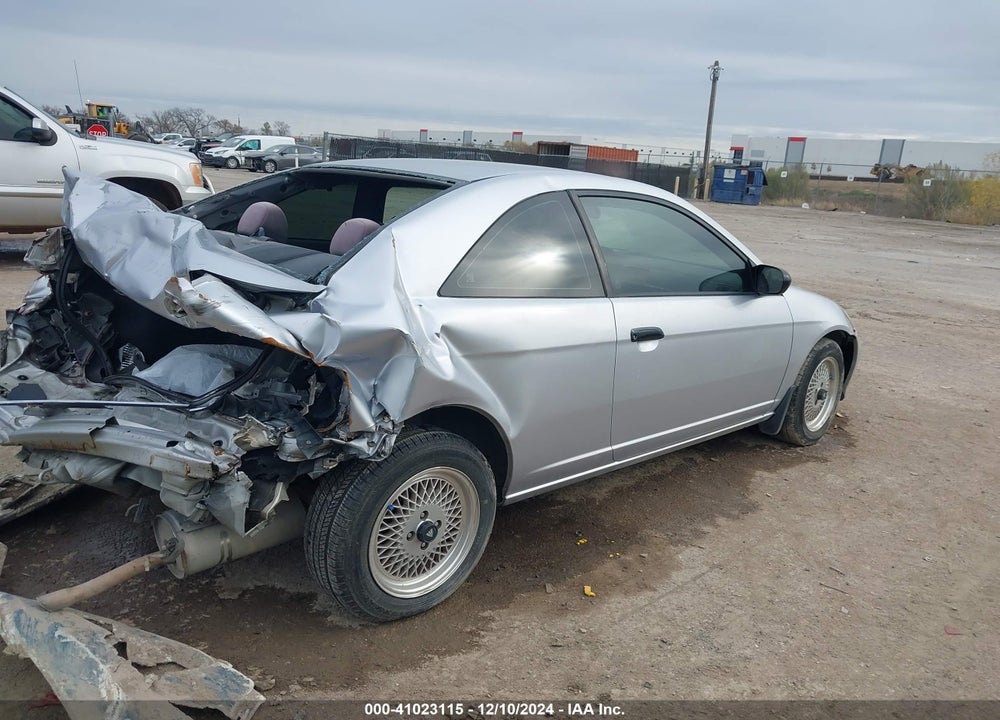 2004 HONDA CIVIC VP VIN: 1HGEM221X4L023397