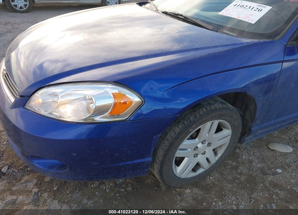2007 CHEVROLET MONTE CARLO LT VIN: 2G1WK15K779281470