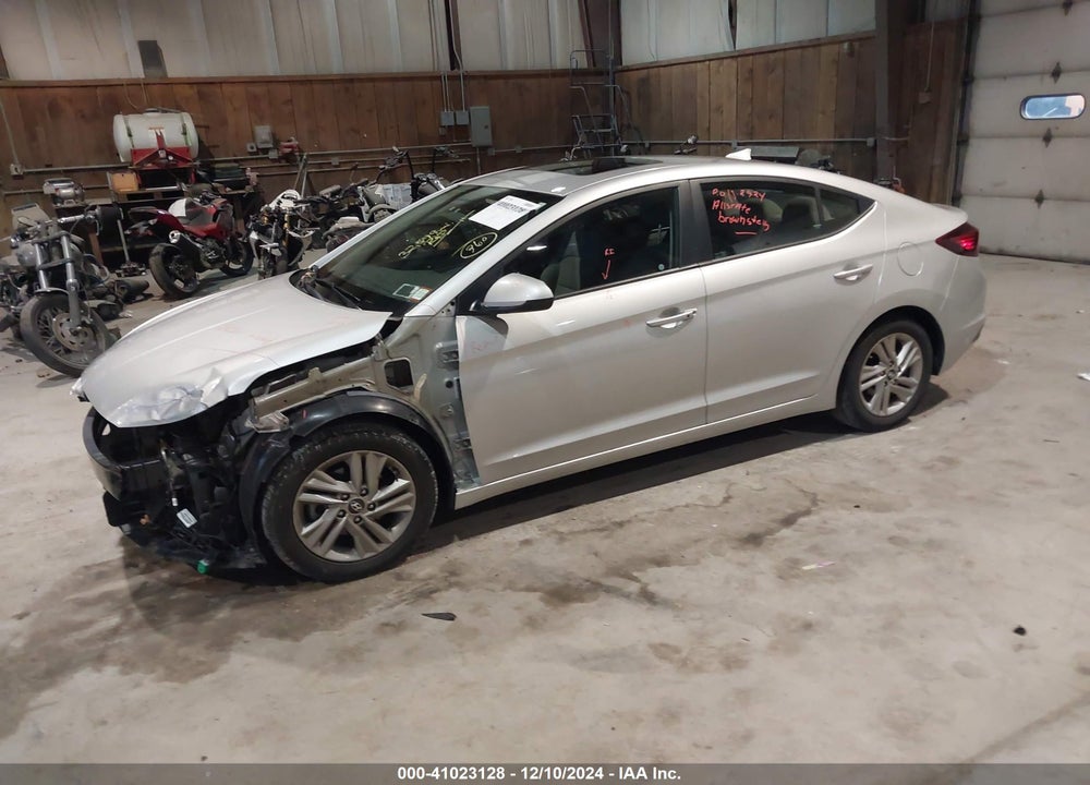 2019 HYUNDAI ELANTRA VALUE EDITION VIN: 5NPD84LF7KH448663