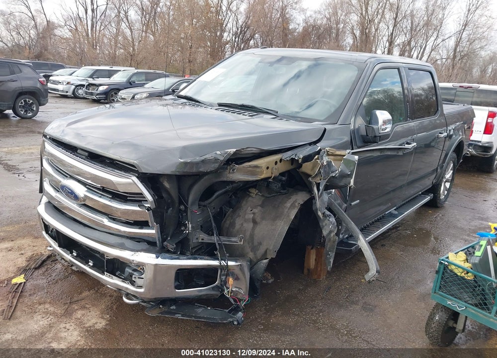 2016 FORD F-150 LARIAT VIN: 1FTEW1EP6GFA86292