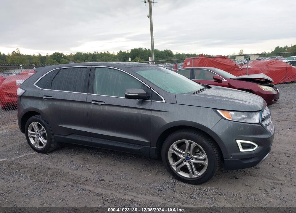 2017 FORD EDGE TITANIUM VIN: 2FMPK4K80HBC01258