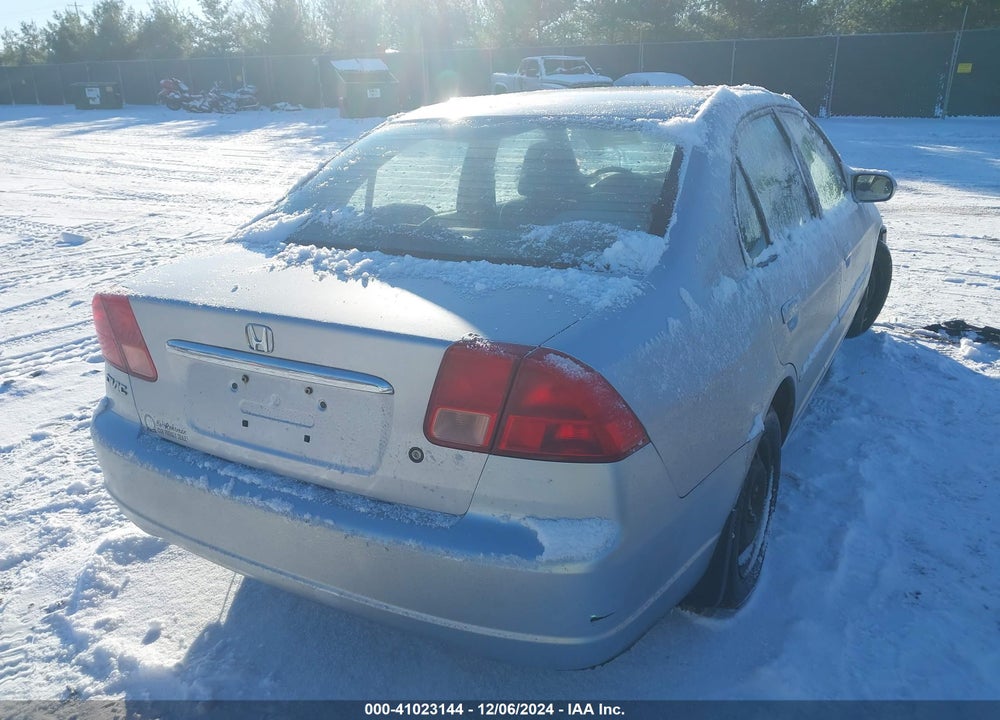 2002 HONDA CIVIC EX VIN: 1HGES26742L010775