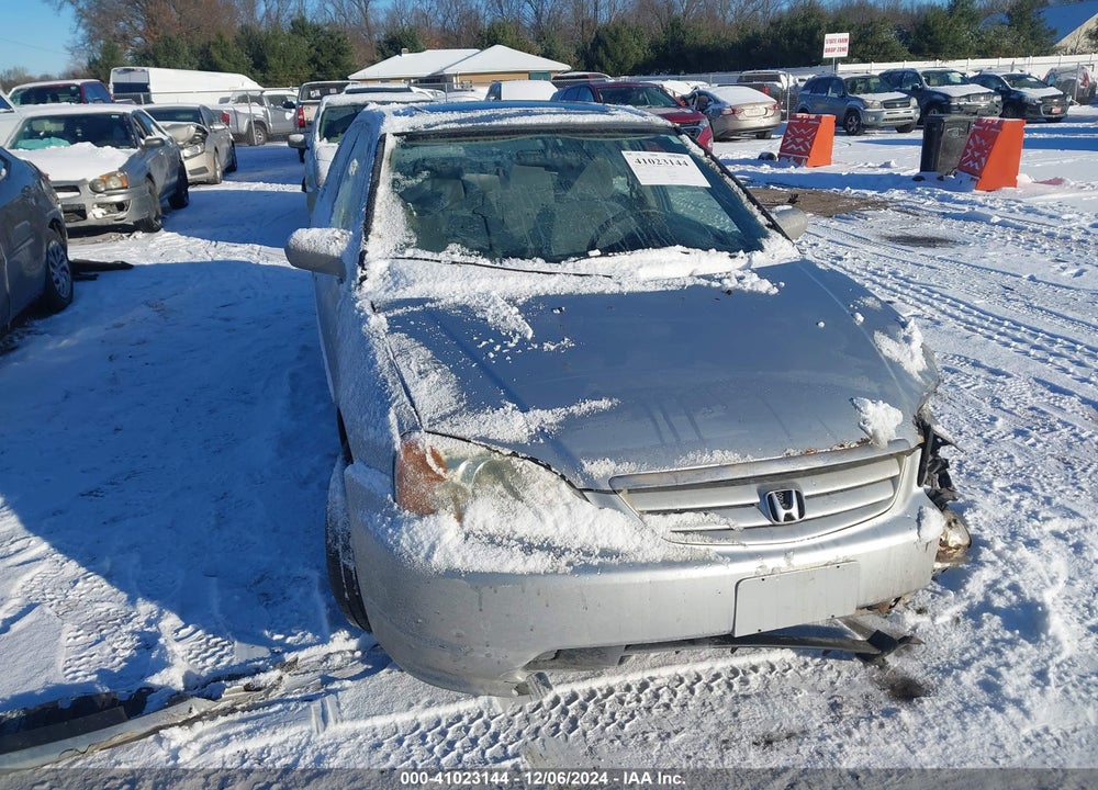 2002 HONDA CIVIC EX VIN: 1HGES26742L010775