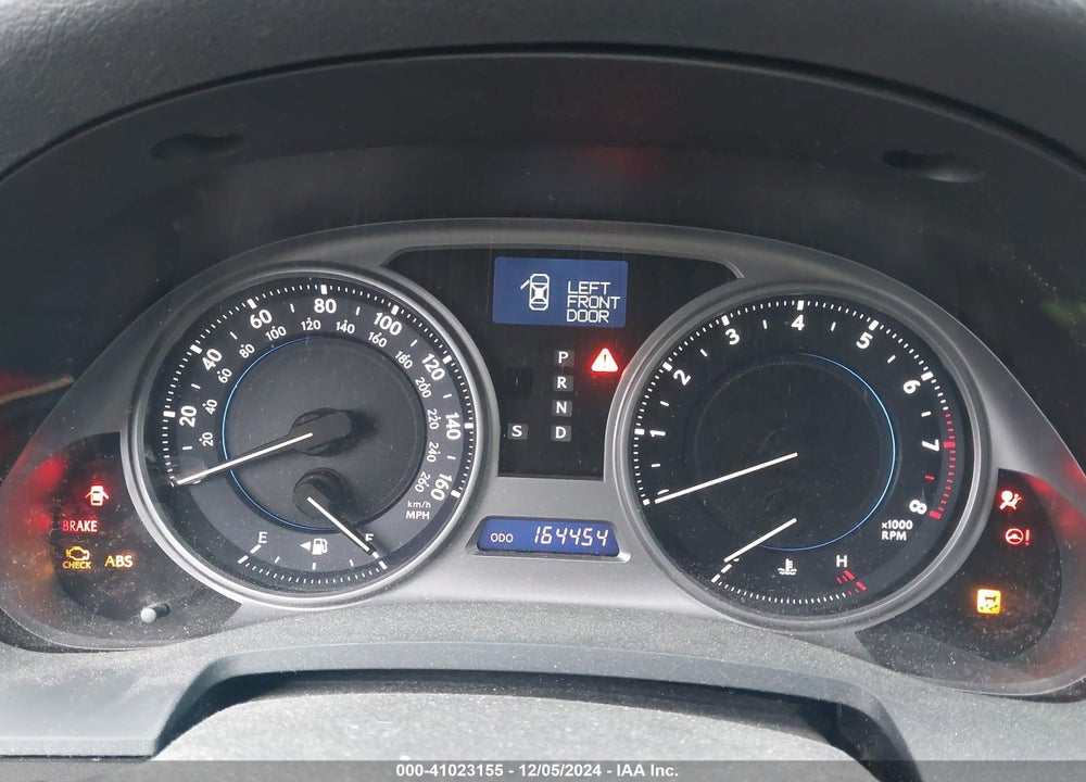 2009 LEXUS IS 250 VIN: JTHBK262392091093