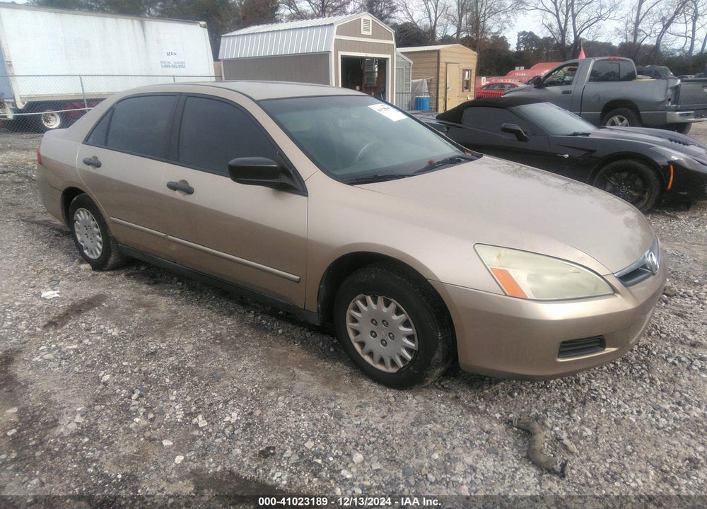 2007 HONDA ACCORD 2.4 VP VIN: 1HGCM56177A185149